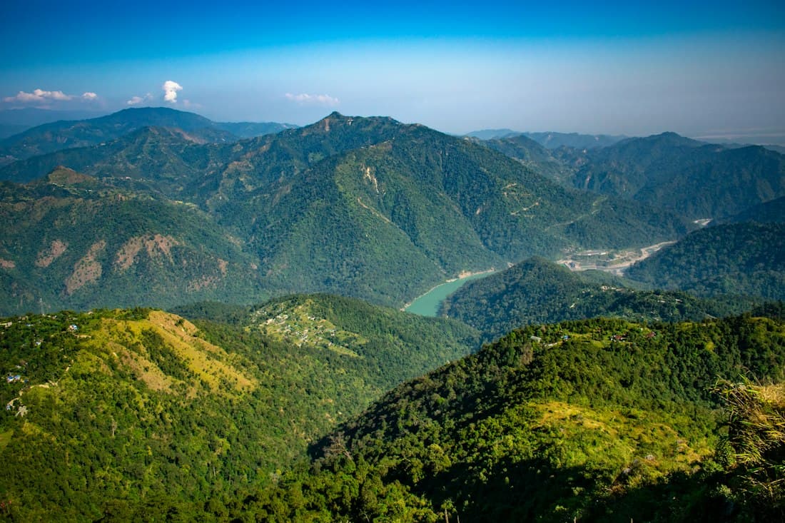 Green Himalayan valley