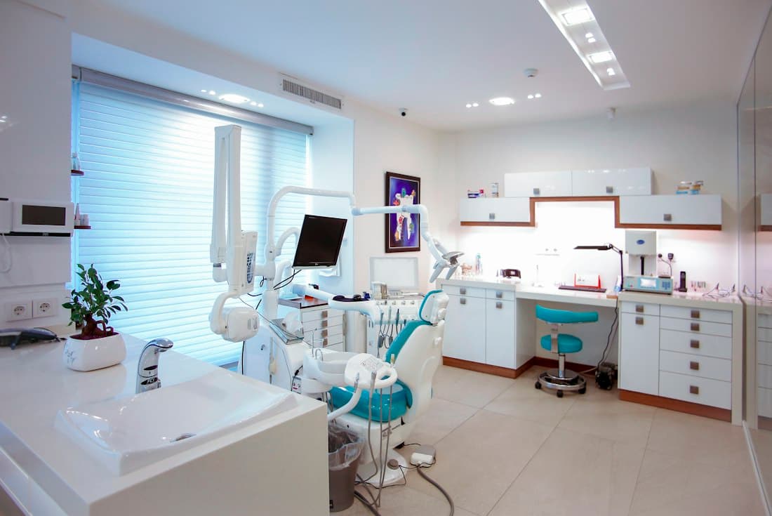 Modern dental clinic with treatment chairs